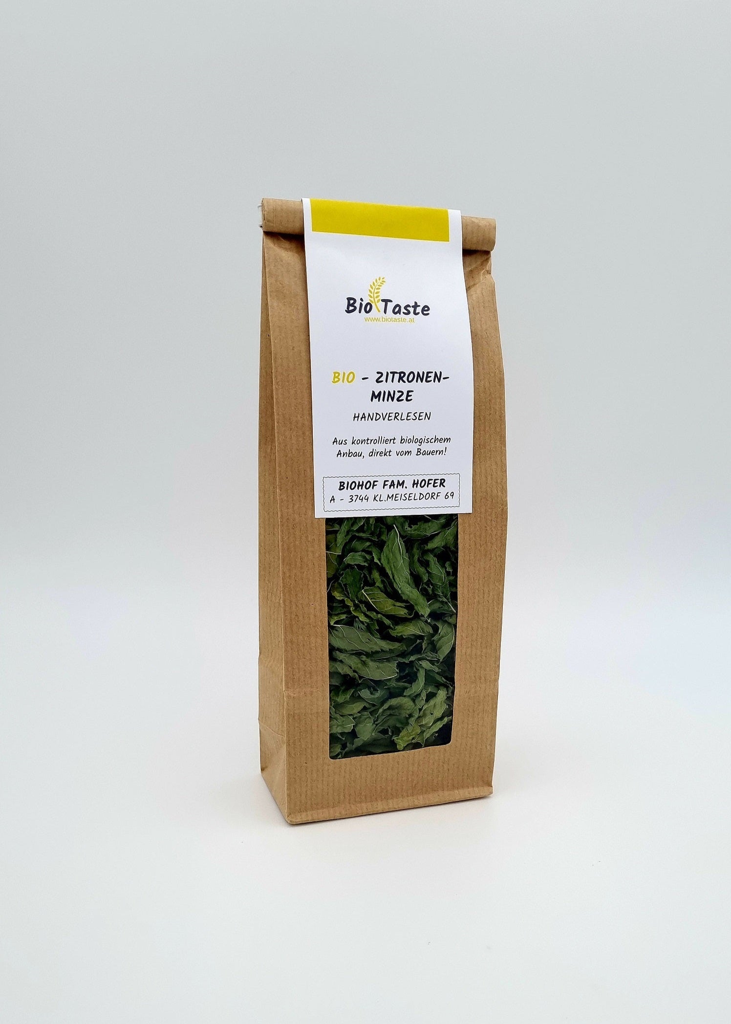 BIO Zitronenminze 20g