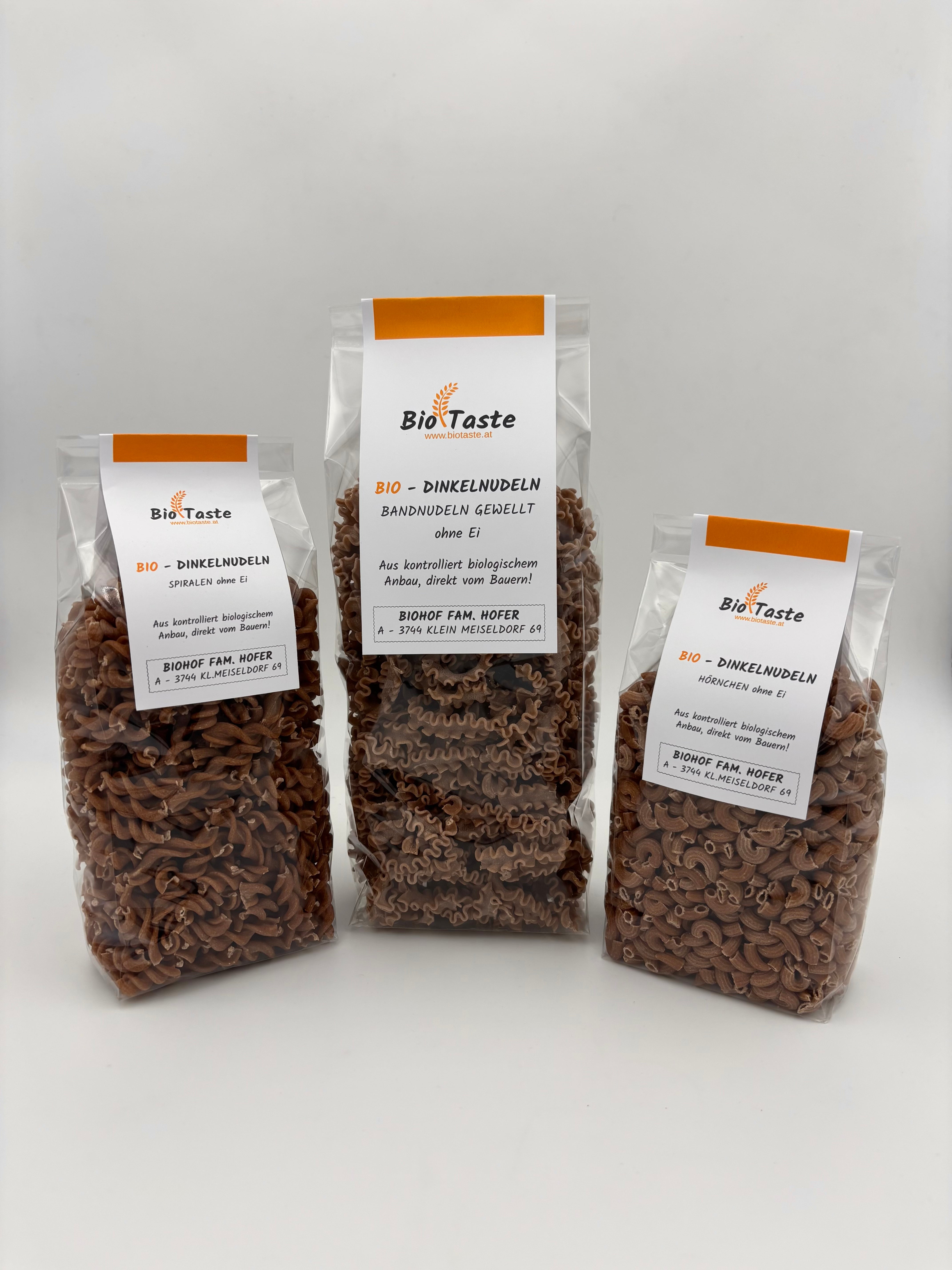 Bio Dinkel Kennenlernpaket (ohne Ei)