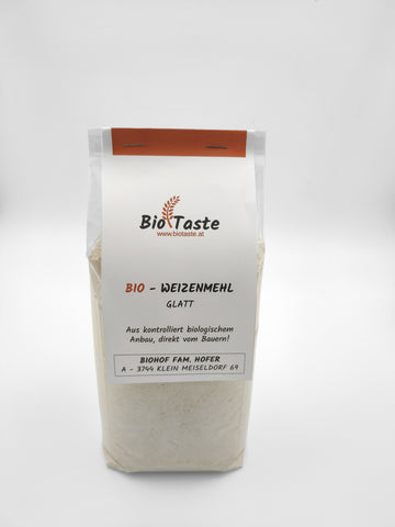 BIO Weizenmehl Glatt 1000g