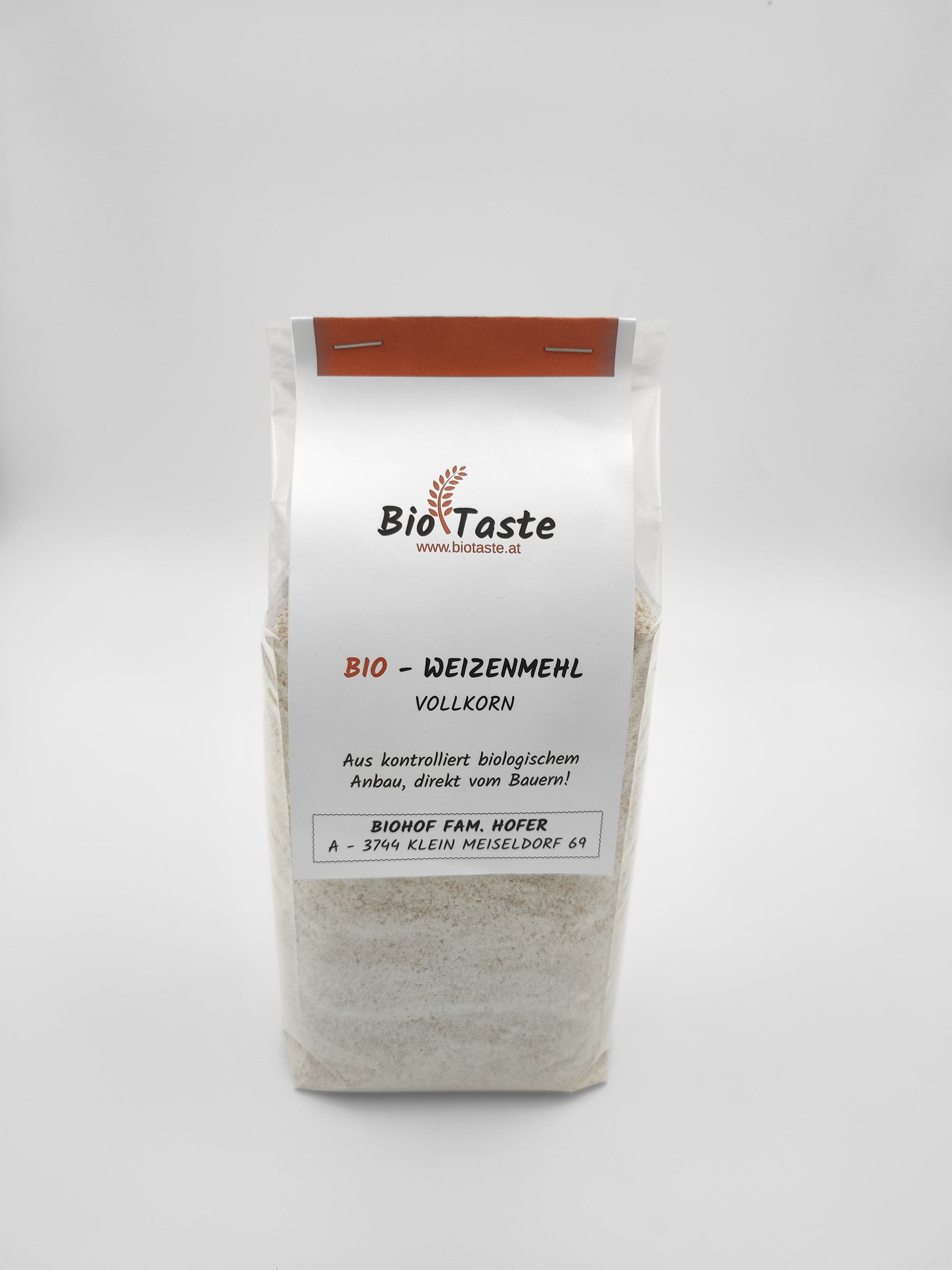 BIO Weizenvollkornmehl 1000g