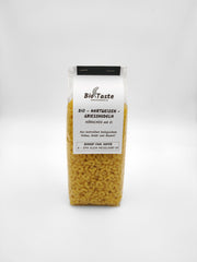 Bio Hartweizengrieß Hörnchen mit Ei 500g