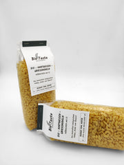 Bio Hartweizengrieß Hörnchen mit Ei 500g